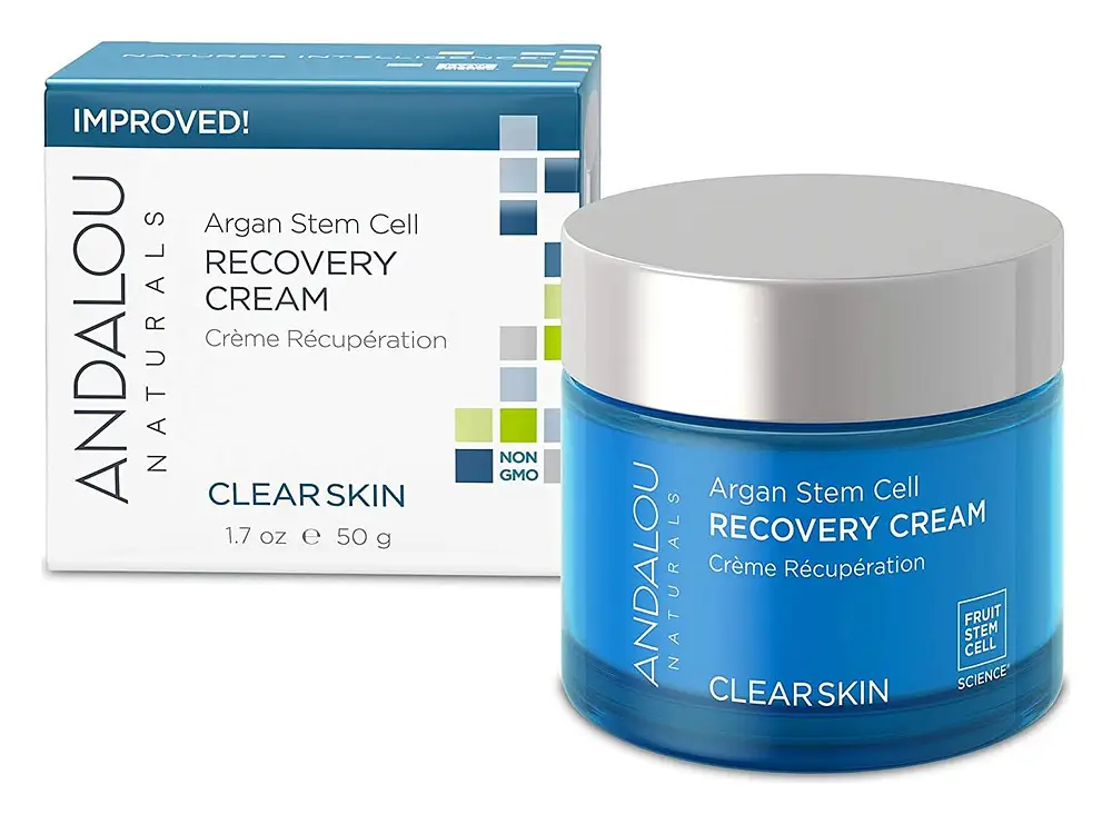 Andalou Naturals Clear Skin Argan Stem Cell Recovery Cream