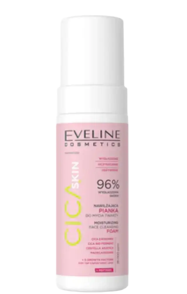 Eveline Cica Skin Hydrating Facial Cleansing Foam