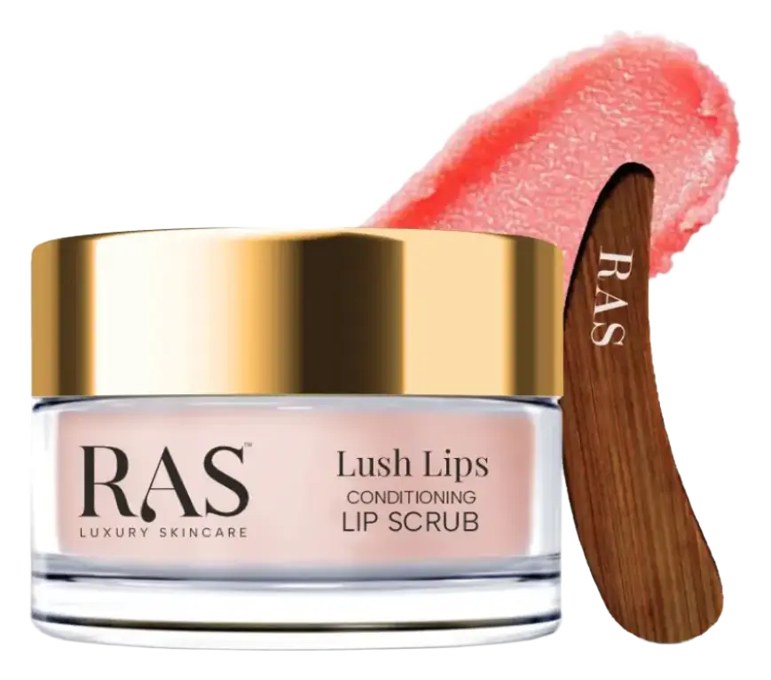 RAS Luxury Oils LUSH LIPS Conditioning & Brightening Lip Scrub