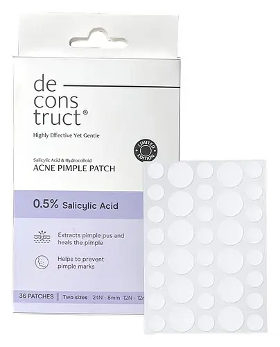 Deconstruct Salicylic Acid & Hydrocolloid Acne Pimple Patch