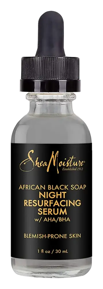 Shea Moisture African Black Soap Overnight Resurfacing Serum