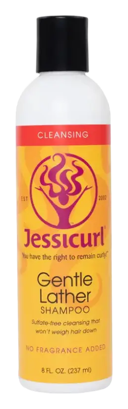 Jessicurl Gentle Lather Shampoo No Fragrance Added