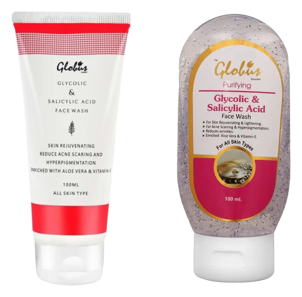 Globus Glycolic and Salicylic Acid Face Wash