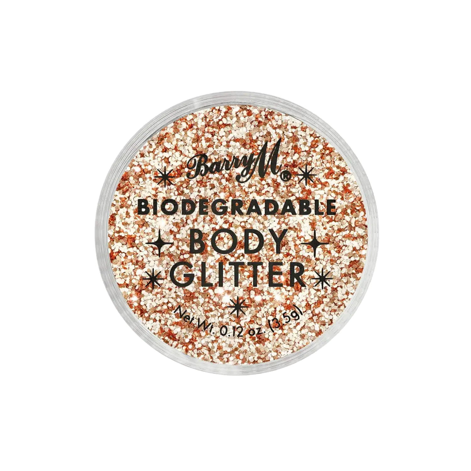 Barry M Cosmetics Biodegradable Body Glitter Pink Fizz