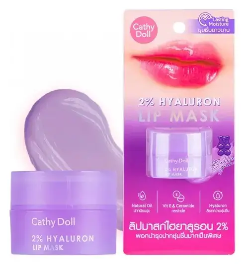 Cathy Doll 2% Hyaluron Lip Mask Bubble Gum