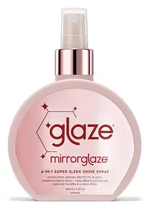 Glaze MirrorGlaze 4-in-1 Super Sleek Anti-Frizz Shine Spray with Heat Protector