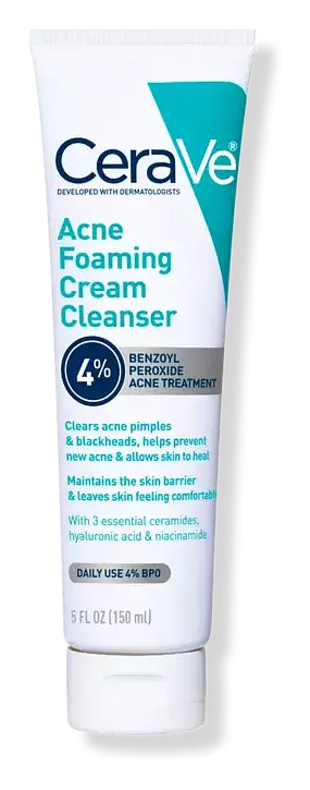 CeraVe Acne Foaming Cream Cleanser US