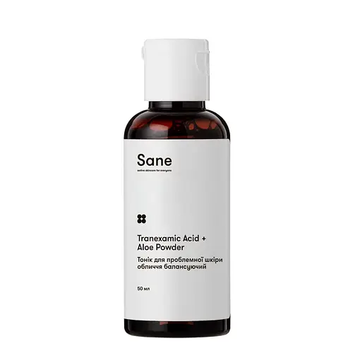 Sane Tranexamic Acid + Aloe Powder Toner