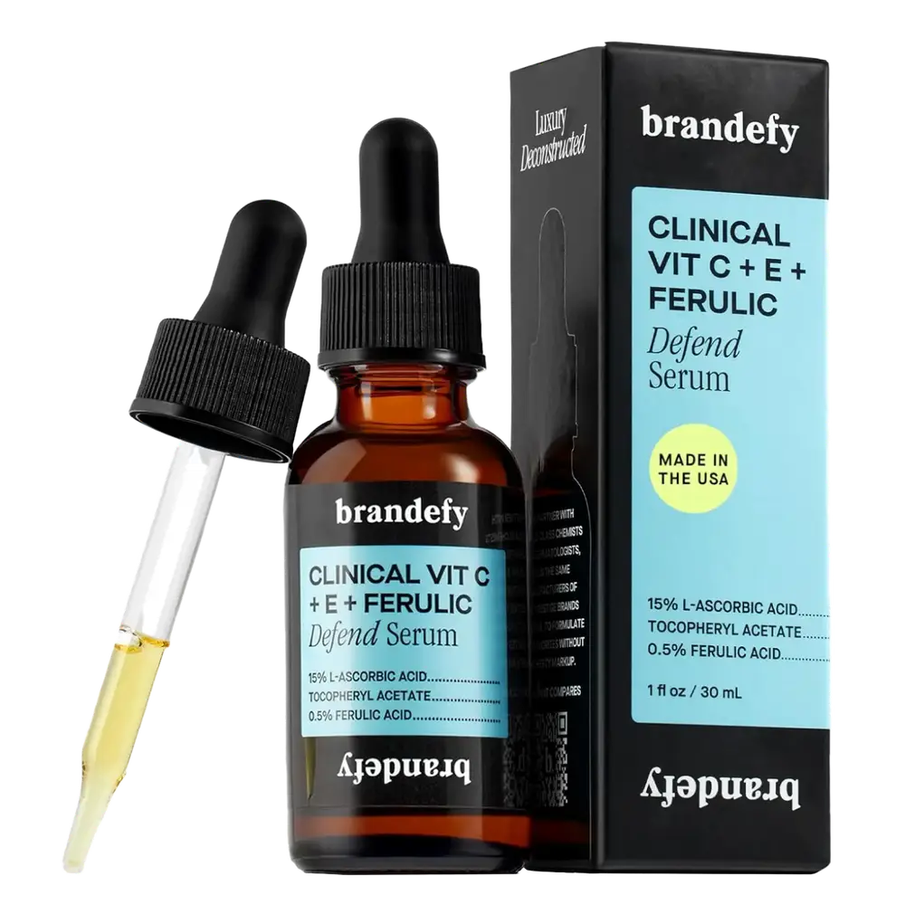 Brandefy Skin Clinical Vit C + E + Ferulic Acid Defend Serum