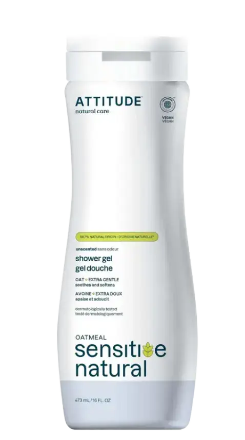 ATTITUDE Sensitive Natural Shower Gel Unscented