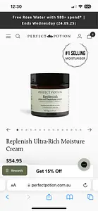 Perfect Potion Replenish Ultra-Rich Moisture Cream