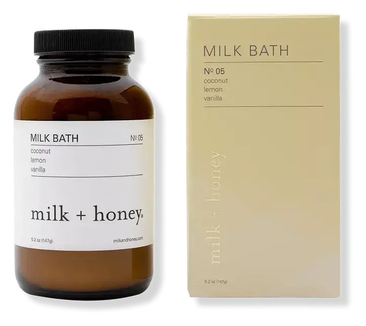 Milk + Honey Lemon, Vanilla Milk Bath No.05