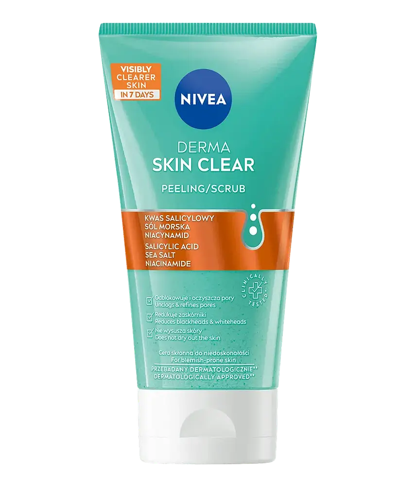 Nivea Derma Skin Clear Scrub Poland
