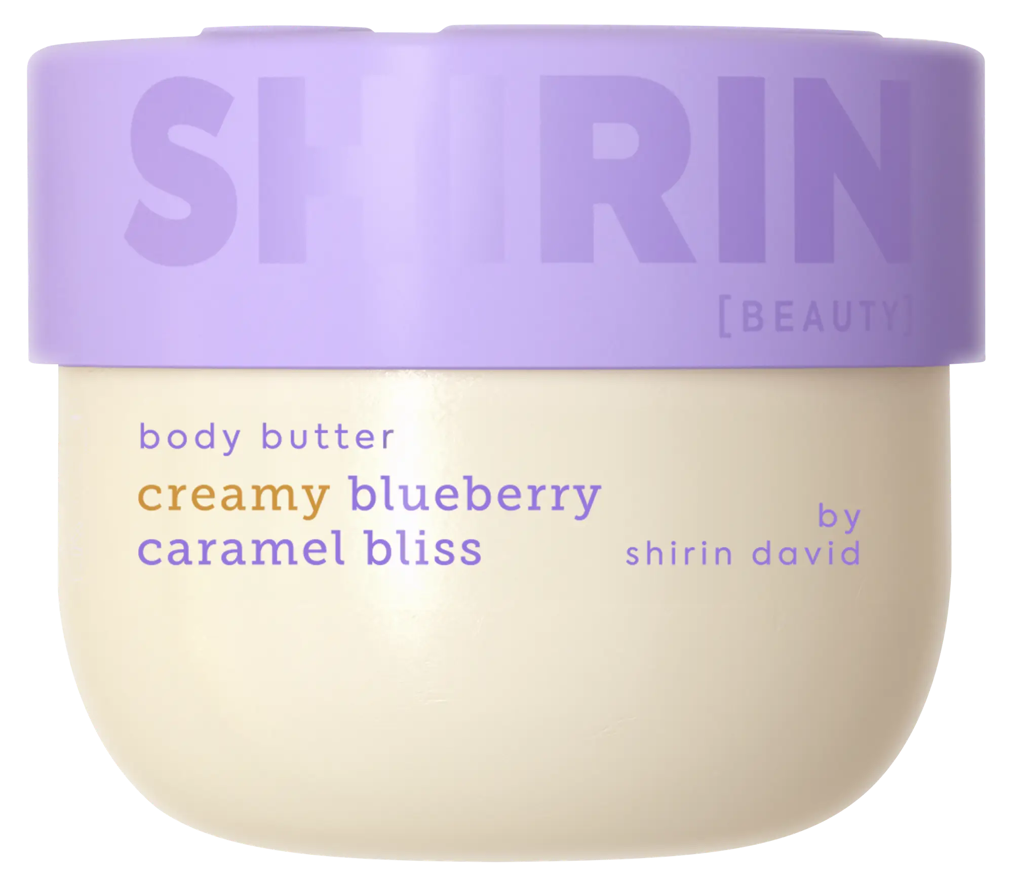 Shirin Beauty Creamy Blueberry Caramel Bliss Body Butter