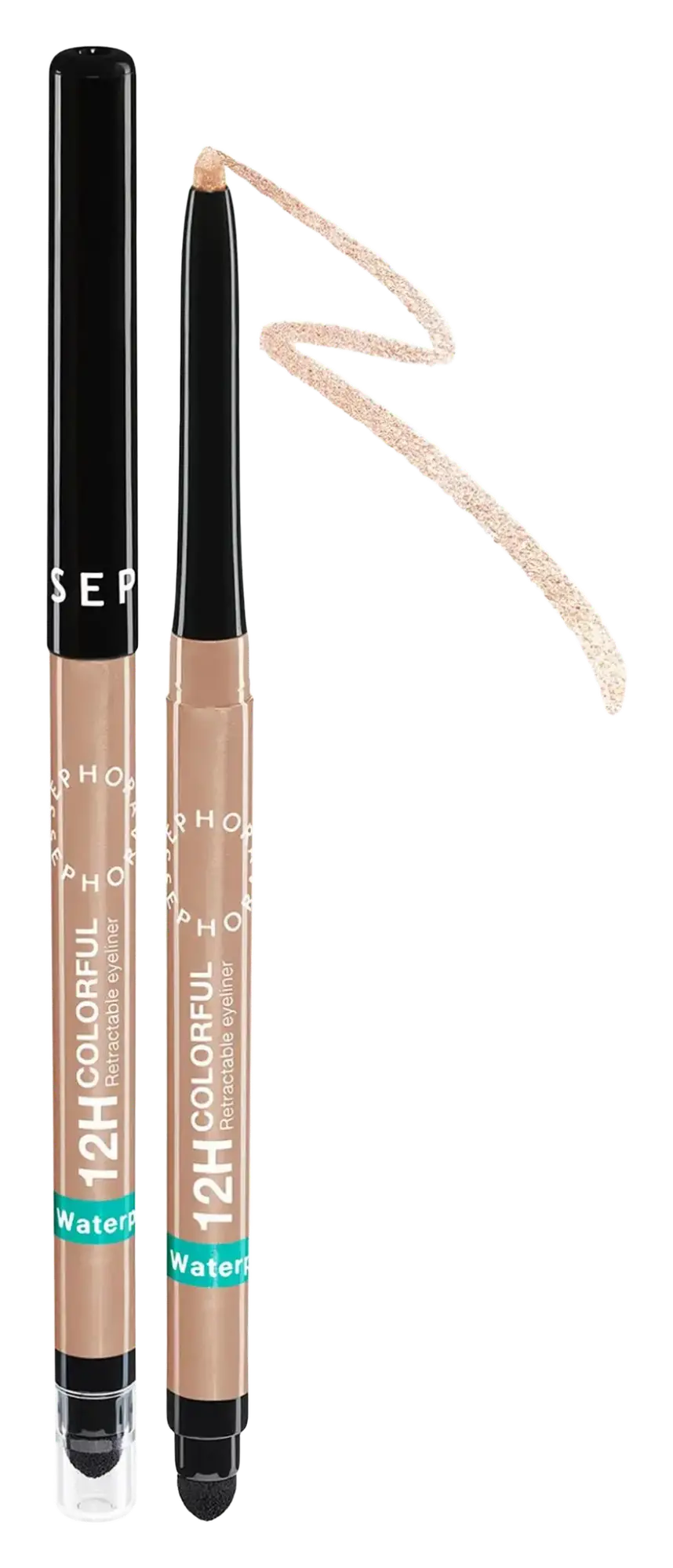 Sephora Collection Waterproof 12HR Retractable Eyeliner Pencil 06 Shimmer Sand