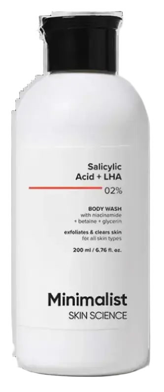 Minimalist Salicylic Acid + LHA 02% Body Wash