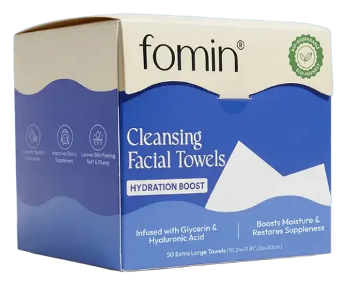 Fomin Cleansing Facial Towels Hydration Boost