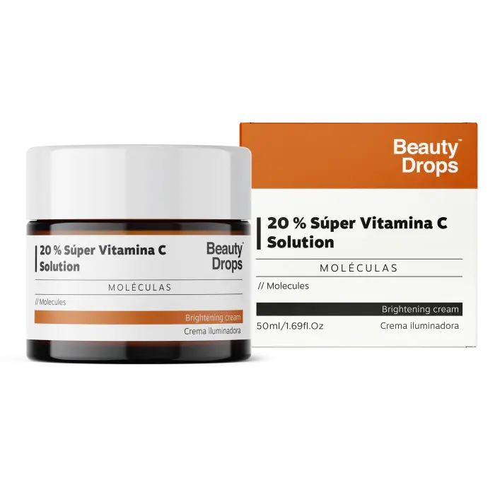 beauty drops 20% Súper Vitamina C Solution Molecules Brightening Cream