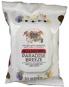 Power Stick For Her Face & Body Wipes Paradise Breeze