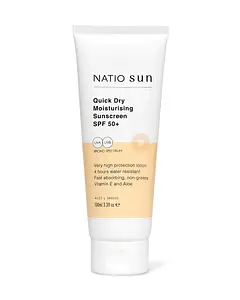 Natio Quick Dry Moisturising Sunscreen SPF 50+