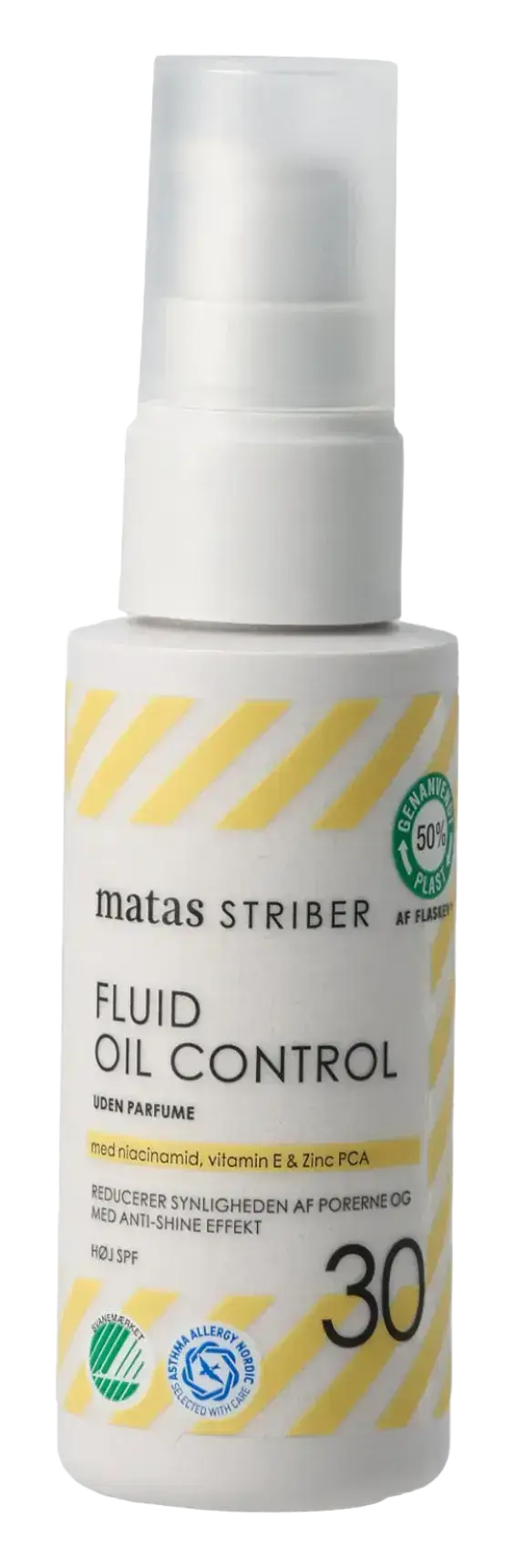 Matas Fluid Oil Control SPF 30 Uden Parfume