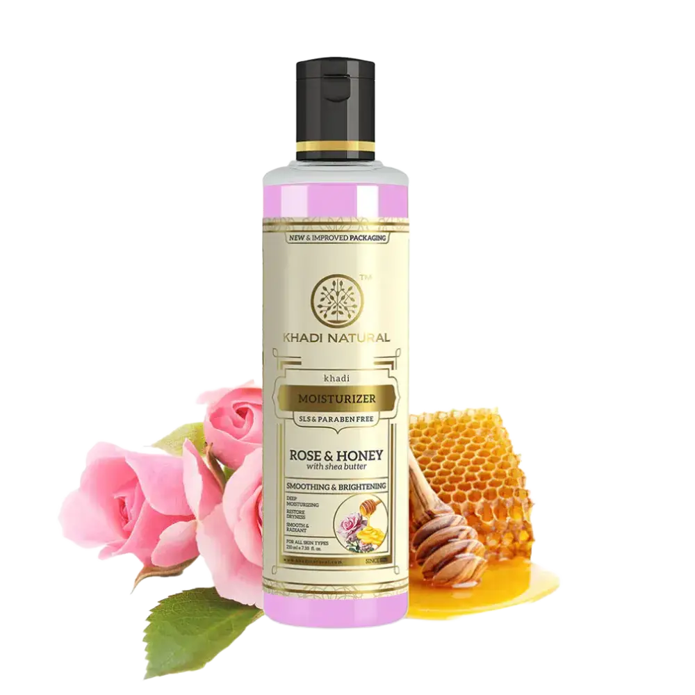 Khadi Natural Rose & Honey Moisturizer