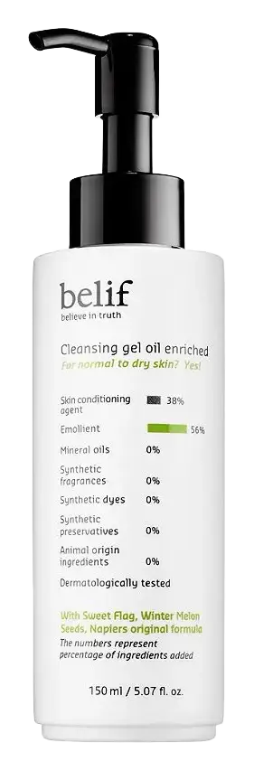 Belif Cleansing Gel Oil Enriched