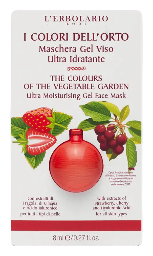 L'Erbolario The Colours Of The Vegetable Garden Ultra Moisturising Gel Face Mask