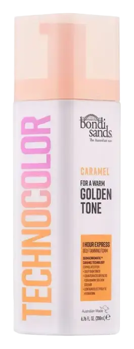 bondi sands Technocolor 1 Hour Express Self Tanning Foam Caramel