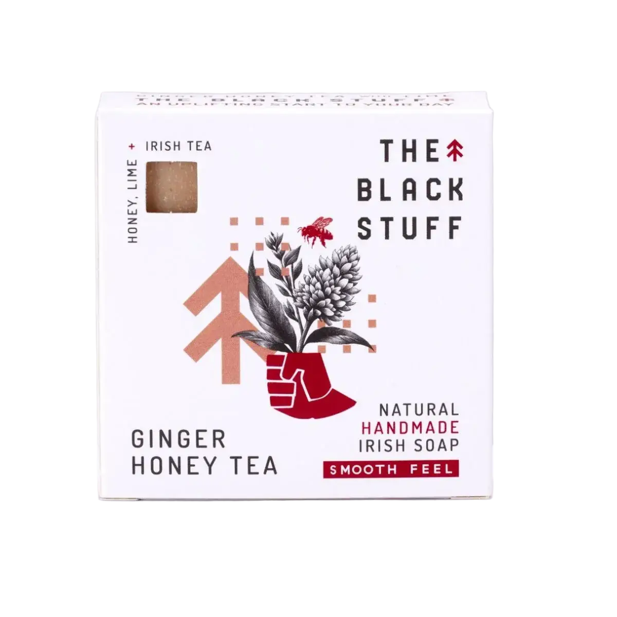 The Black Stuff Ginger Honey Tea Natural Handmade Irish Soap