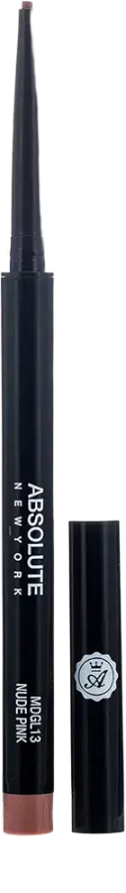 Absolute New York Glide & Glam Gel Lip Liner Nude Pink