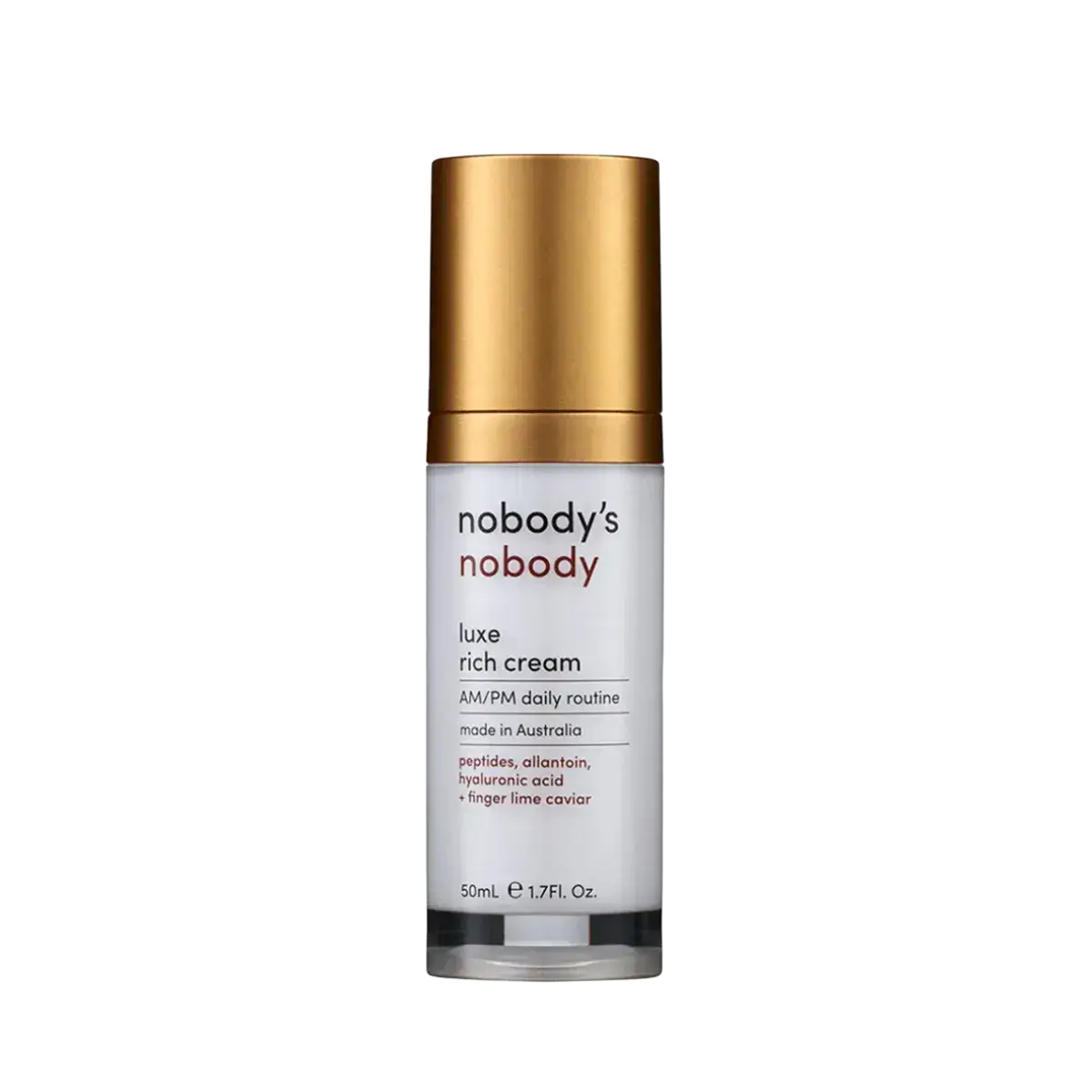Nobody's Nobody Luxe Rich Cream