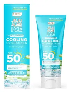 Fresh Skinlab Jeju Aloe Ice 3 In 1 Niacinamide Cooling UV Sunscreen SPF 50