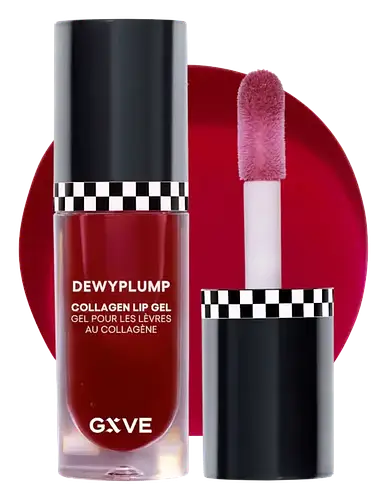GXVE Beauty Dewyplump Collagen Lip Gel Nightshade