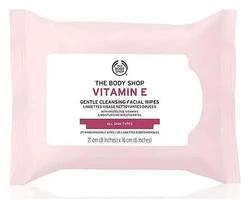 The Body Shop Vitamin E Gentle Facial Cleansing Wipes