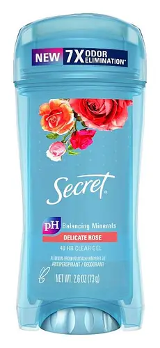 Secret Fresh Clear Gel Antiperspirant Deodorant Delicate Rose