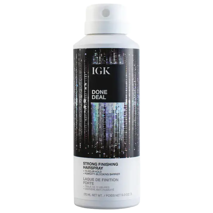 IGK Hair Done Deal Strong Finishing Hairspray