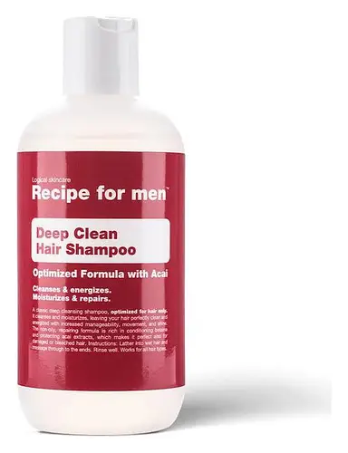 Recipe For men Deep Cleansing Shampoo