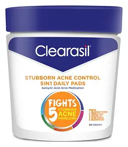 Clearasil Stubborn Acne Control - 5in1 Daily Pads