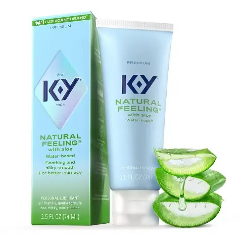 K-Y Natural Feeling Lubricant Aloe Vera