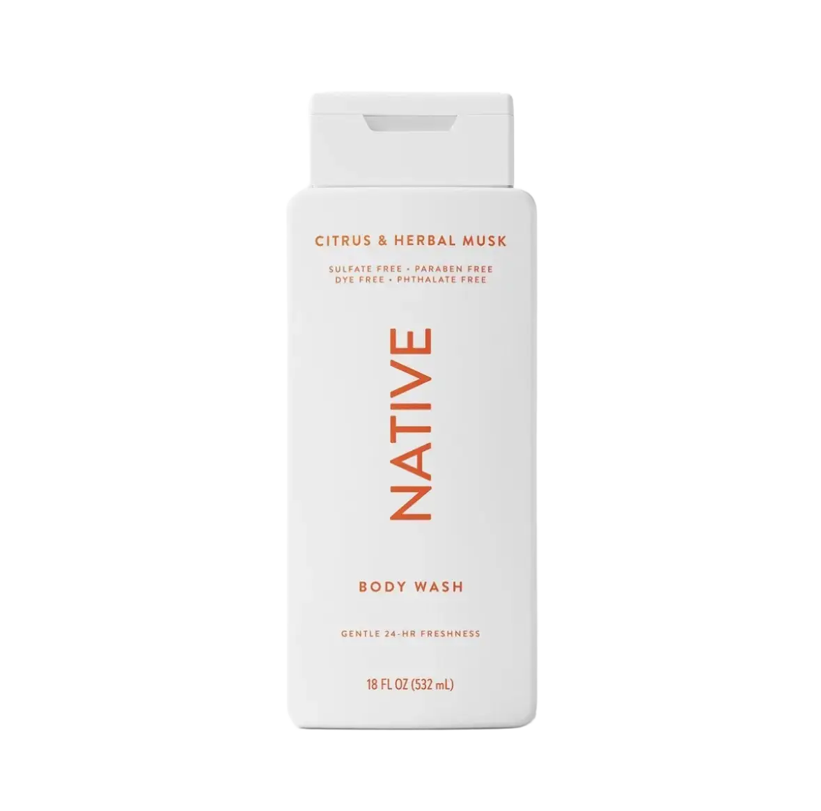 Native Body Wash Citrus & Herbal Musk