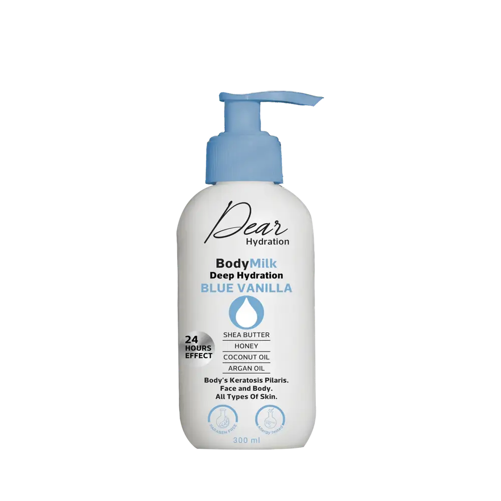Dear Body Milk Deep Hydration Blue Vanilla