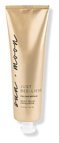 Sun + Moon Just Bee-lieve Polish + Repair Daily Facial Exfoliator