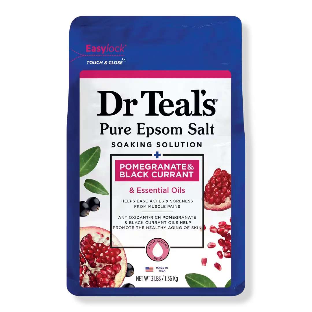 Dr Teal’s Pure Epsom Salt Soaking Solution Pomegranate Oil & Black Currant