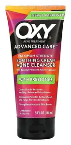 Oxy Soothing Cream Acne Cleanser with Prebiotics