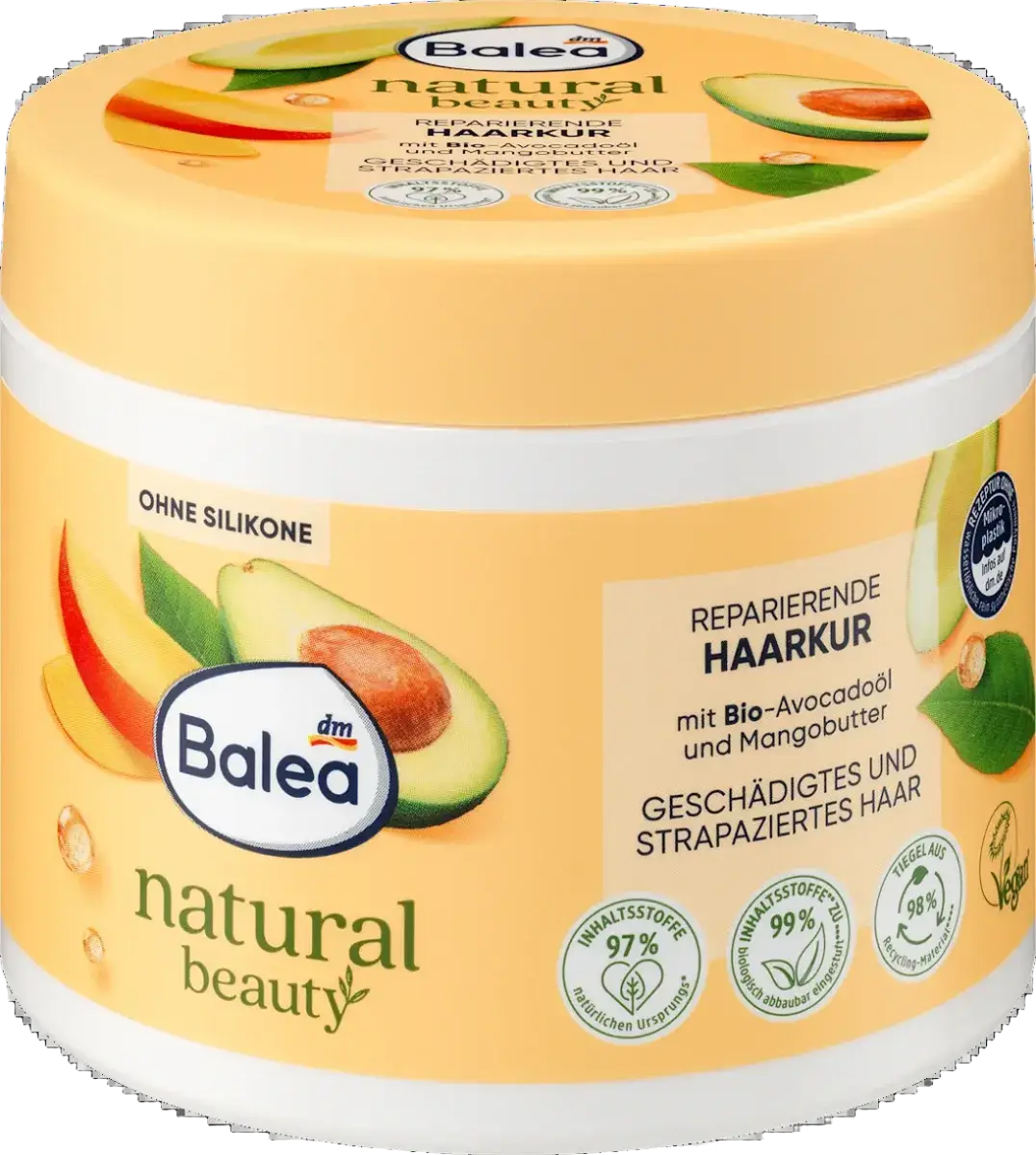 Balea Natural Beauty Reparierende Haarkur