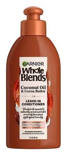 Garnier Whole Blends Smoothing Leave-In Conditioner With Coconut Oil & Cocoa Butter