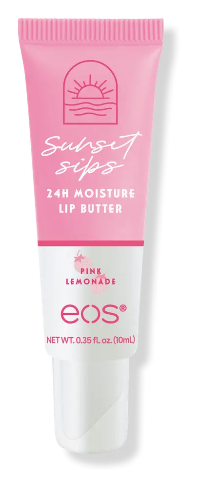 EOS Sunset Sips 24H Lip Butter Pink Lemonade