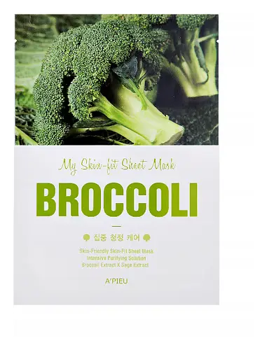 A'Pieu My Skin-Fit Sheet Mask Broccoli