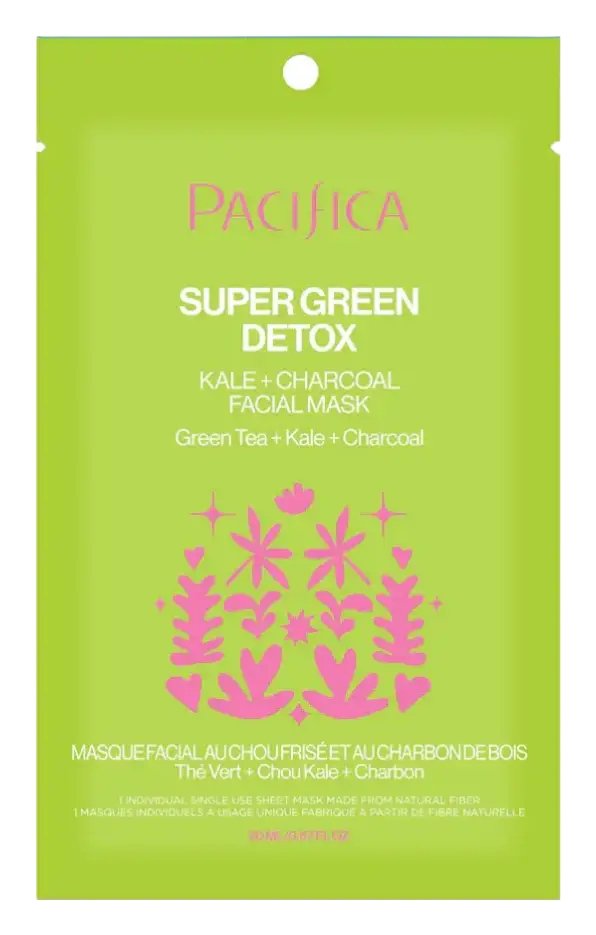 Pacifica Super Green Detox Kale And Charcoal Face Mask
